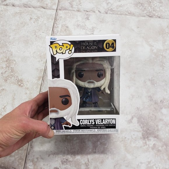 Corlys Velaryon House of the Dragon GOT Funko Pop 04 Vinyl Figure New In Box - Picture 1 of 7